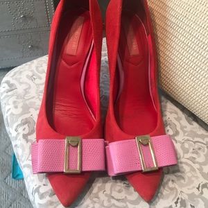 Isaac Mizrahi Bow heels size 5